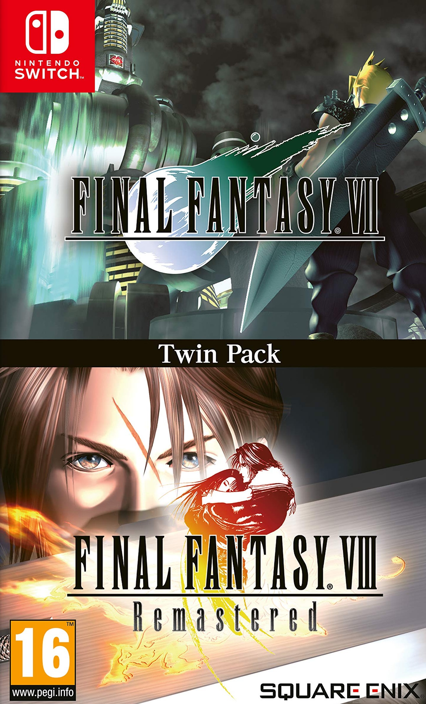 Final Fantasy VII & VIII Remastered Twin Pack Nintendo Switch Game