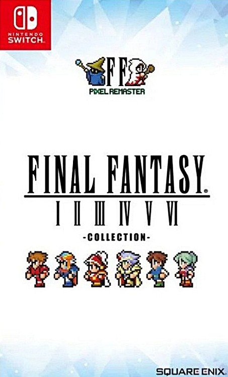 Final Fantasy I-VI Pixel Remaster Nintendo Switch Game