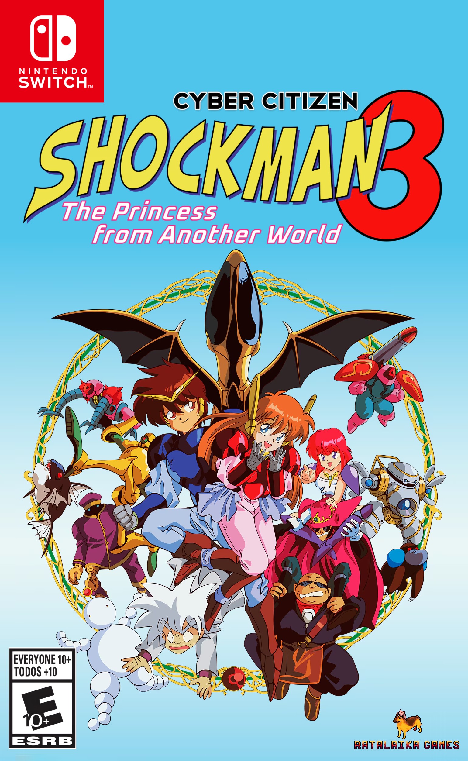 Cyber Citizen Shockman 3: The Princess from Another World Nintendo Switch Game