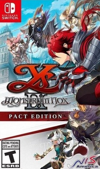 Ys IX: Monstrum Nox Nintendo Switch Game