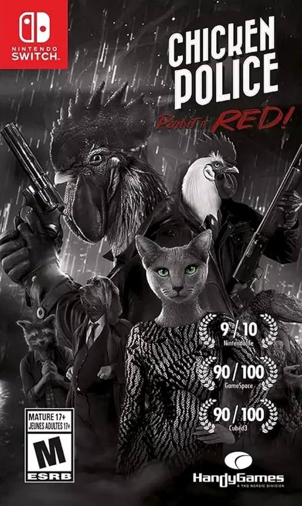 Chicken Police: Paint it Red! Nintendo Switch Game