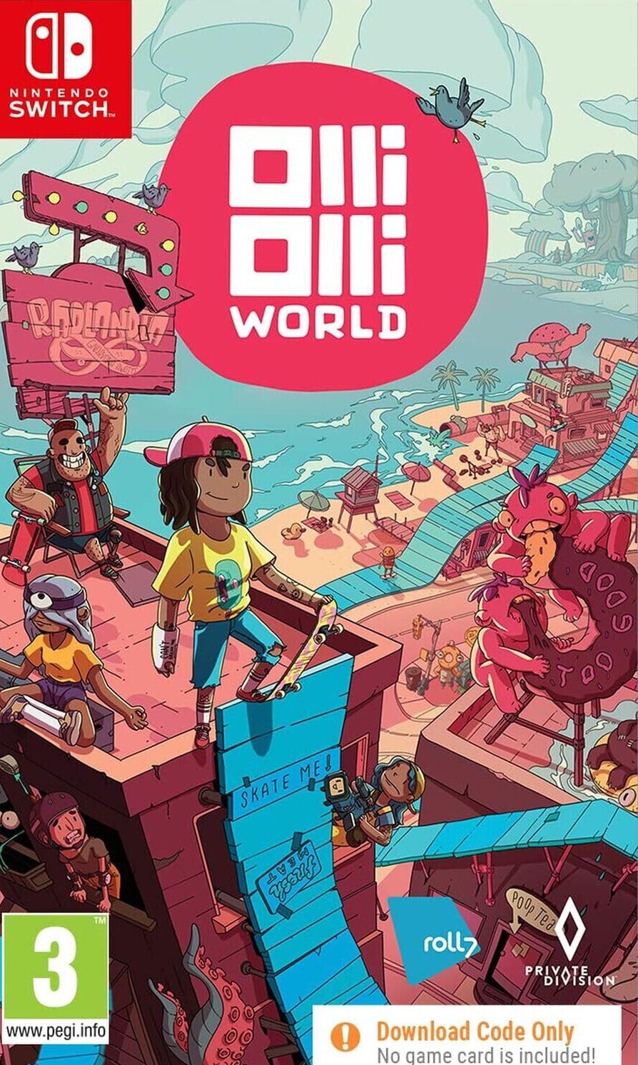 OlliOlli World Nintendo Switch Game