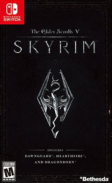 Skyrim : The Elder Scrolls V Nintendo Switch Game