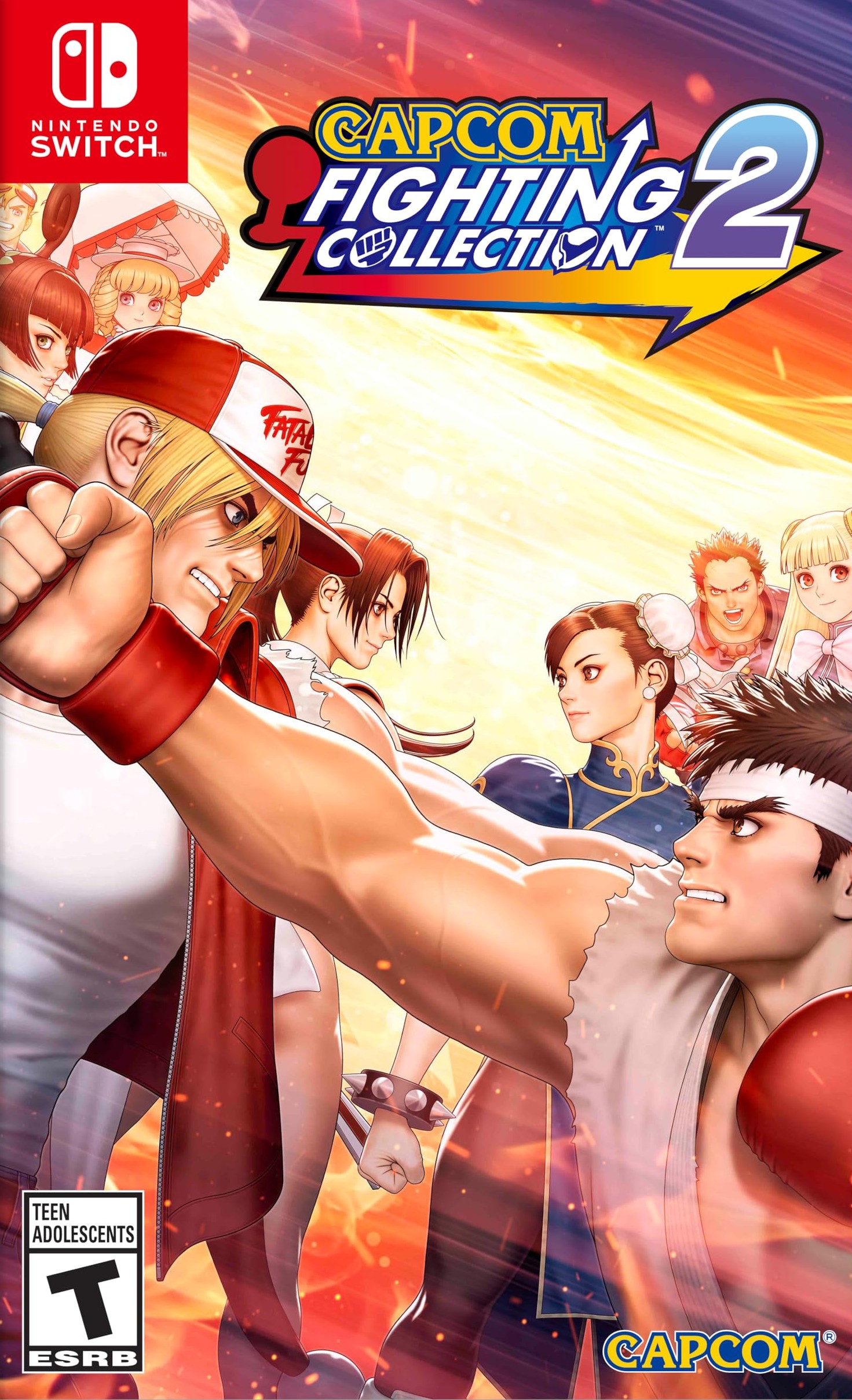 Capcom Fighting Collection 2 Nintendo Switch Game