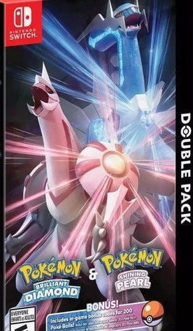 Game Pokemon Brilliant Diamond Pokemon Shining Pearl Double Pack Nintendo Switch Game