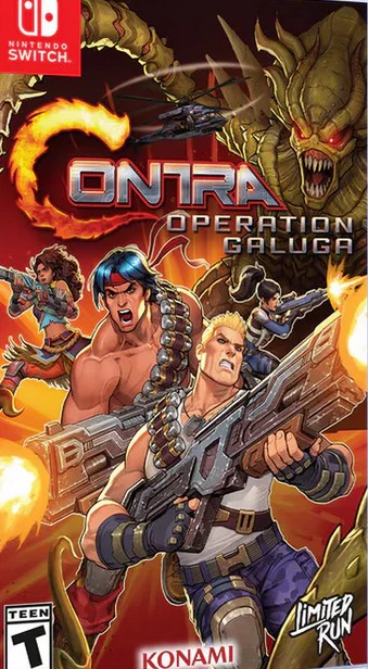 Contra Operation Galuga Nintendo Switch Game