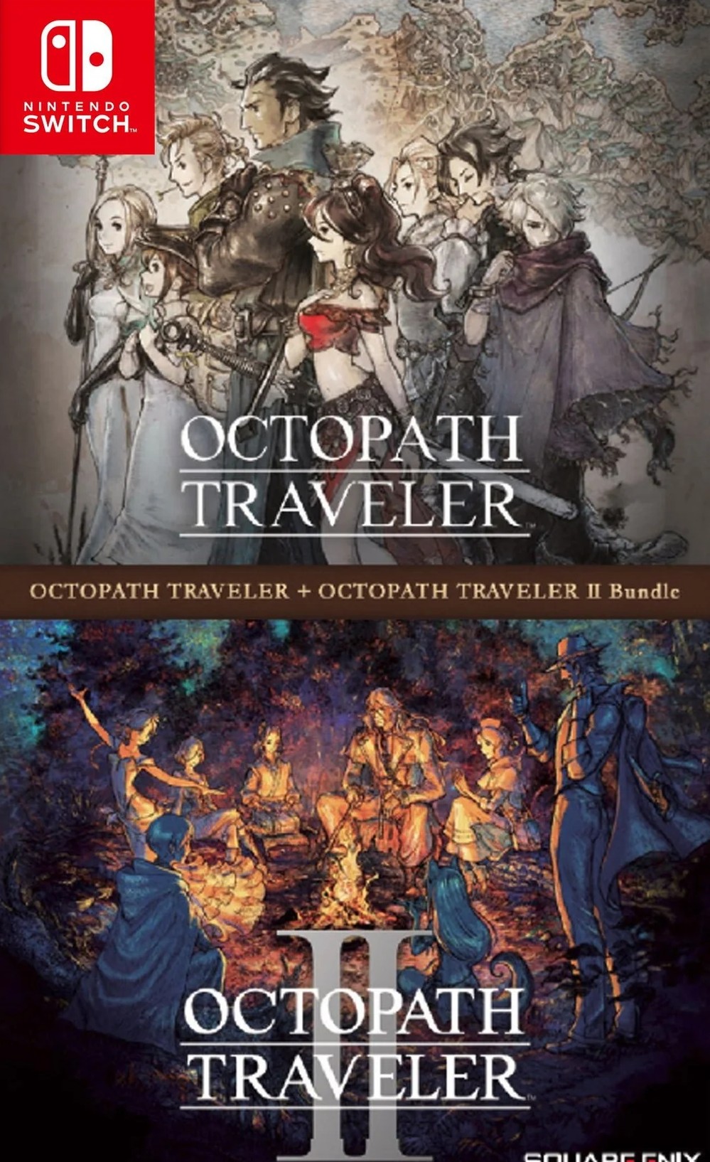 Octopath Traveler I + II Nintendo Switch Game
