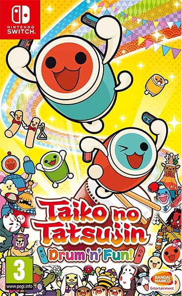Taiko no Tatsujin: Drum 'n' Fun! Nintendo Switch Game