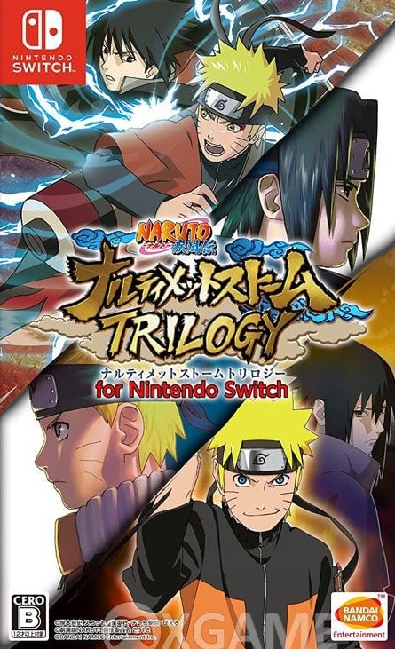 Naruto Shippuden: Ultimate Ninja Storm Trilogy Nintendo Switch Game