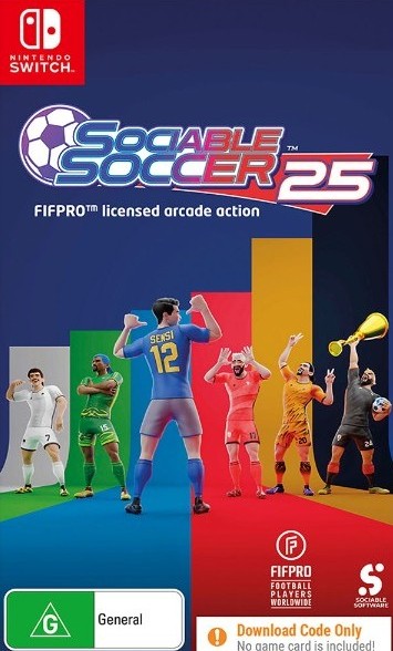 Sociable Soccer 25 Nintendo Switch Game