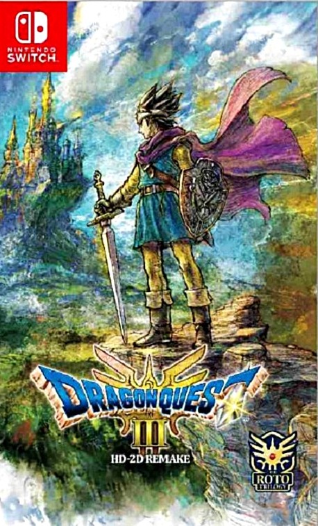 Dragon Quest III HD 2d Remake Nintendo Switch Game