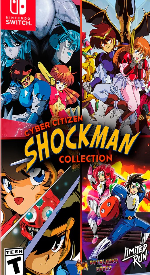 Cyber Citizen Shockman Nintendo Switch Game