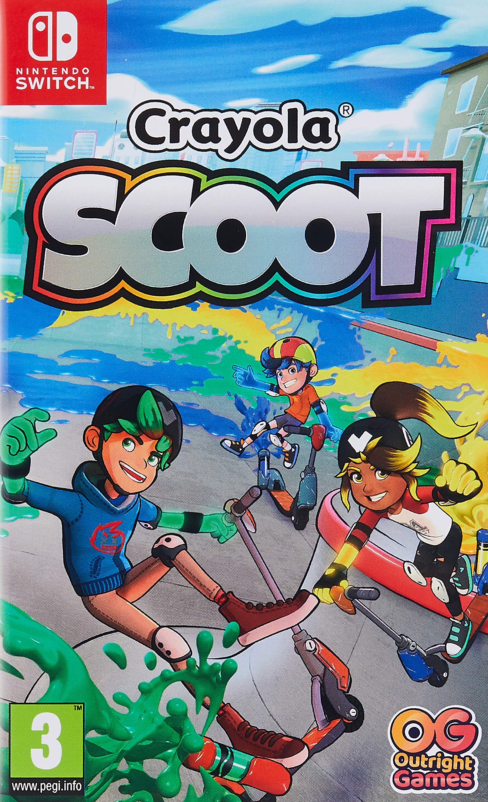 Crayola Scoot Nintendo Switch Game