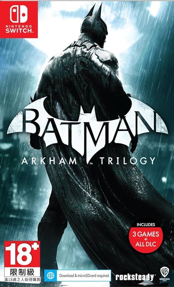 Batman: Arkham Trilogy Nintendo Switch Game