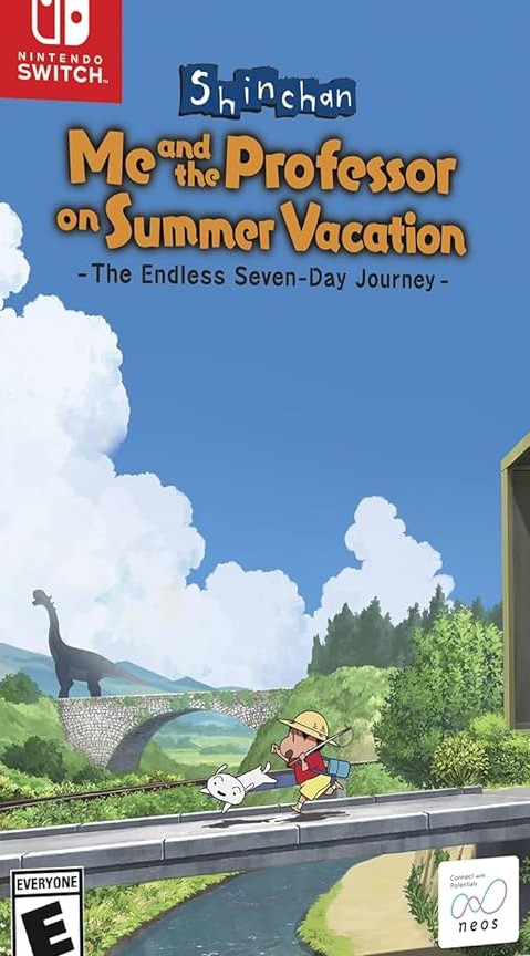 Shin Chan Me And The Professor On Summer Nintendo Switch Game