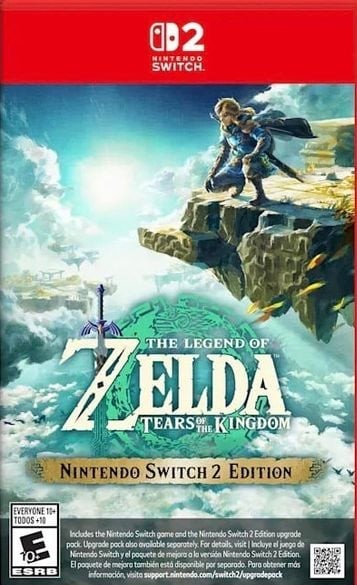 The Legend of Zelda: Tears of the Kingdom Nintendo Switch Game