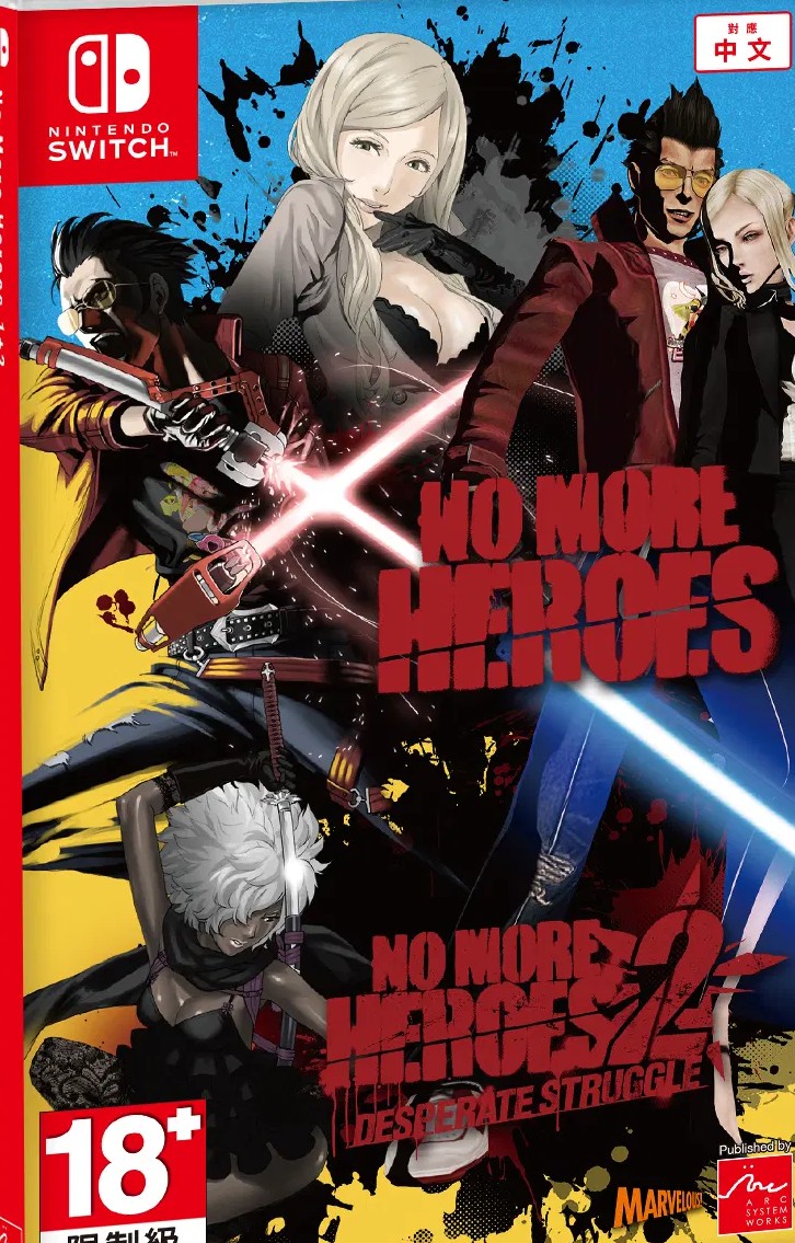 No More Heroes I + II Nintendo Switch Game
