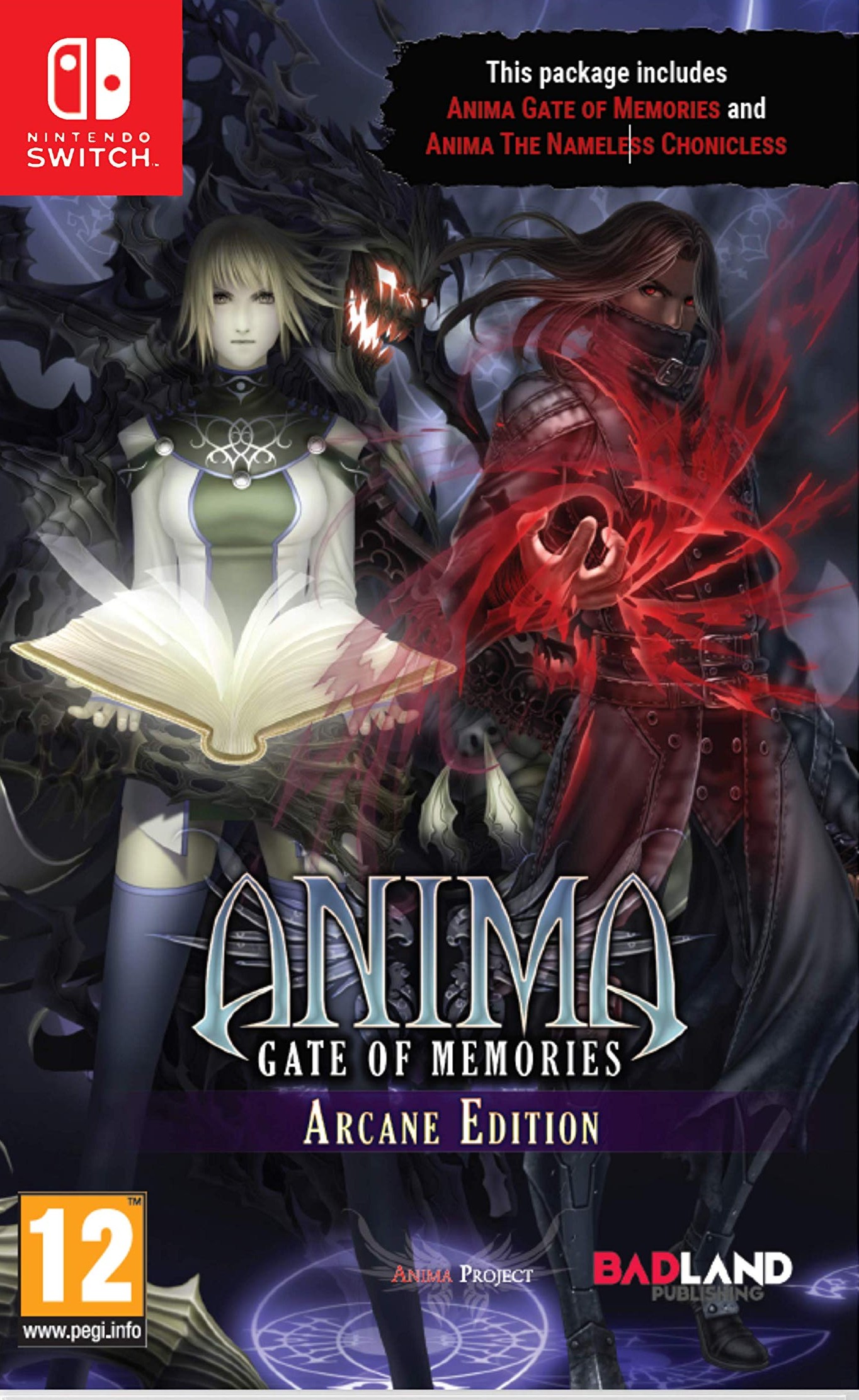 Anima Gate of Memories Arcane Edition Nintendo Switch Game