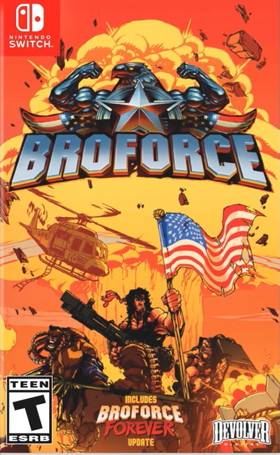 Broforce Nintendo Switch Game