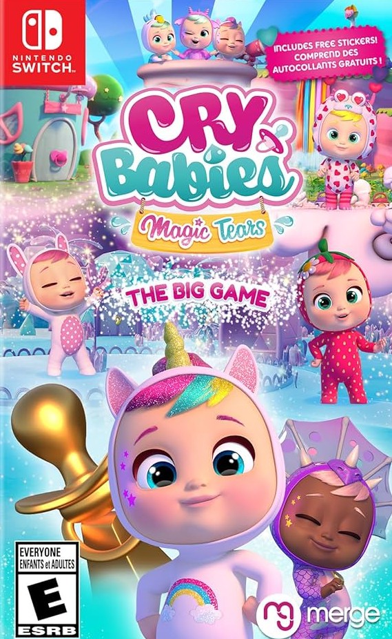 Cry Babies Magic Tears: The Big Game Nintendo Switch Game