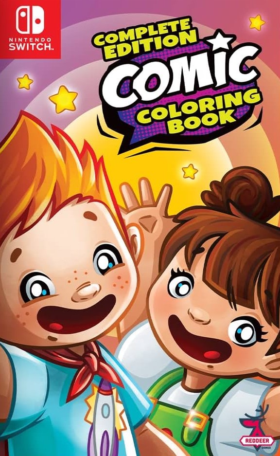 Comic Coloring Book Nintendo Switch Game