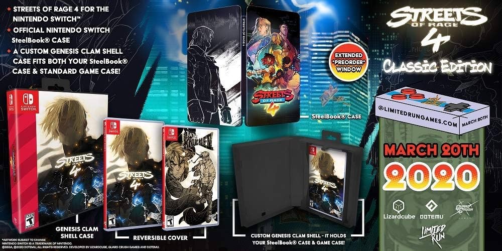 Streets of Rage 4 Collectors Edition