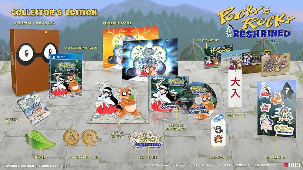 Pocky And Rocky Reshrined Collector Edition