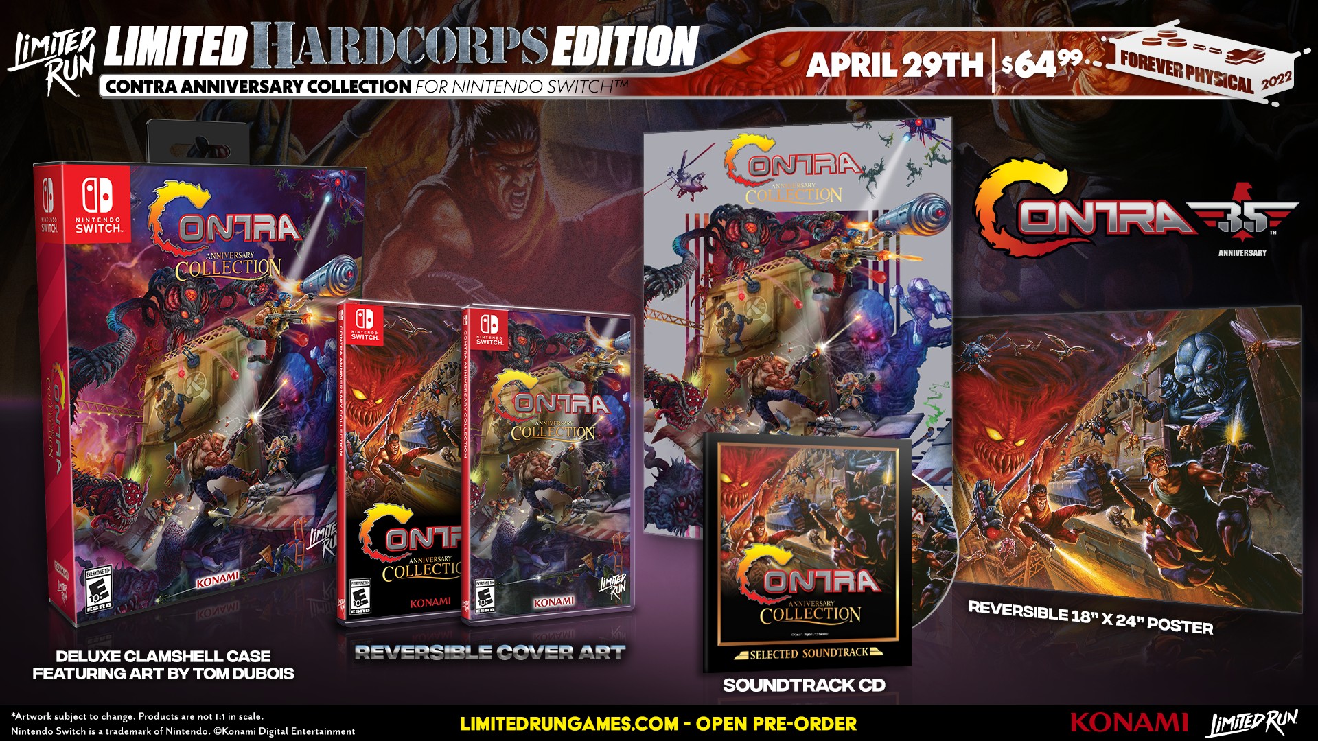 Contra Anniversary Collection Hard Corps Edition